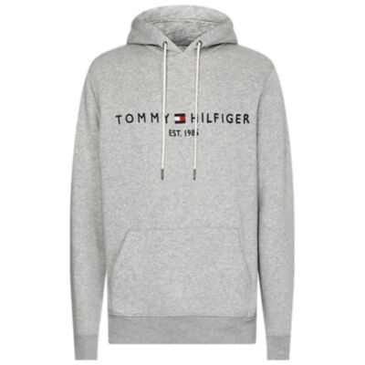 Tommy Hilfiger Grey Core Logo Hoodie