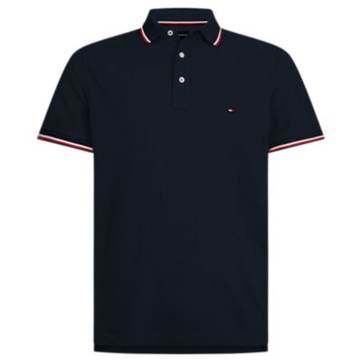 Tommy Hilfiger Navy Core Tipped Polo