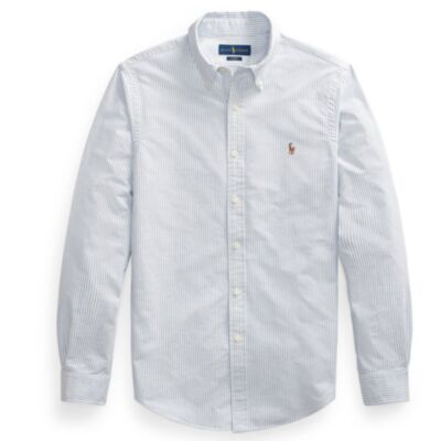 Ralph Lauren Stripe Oxford Classics Shirt Blue