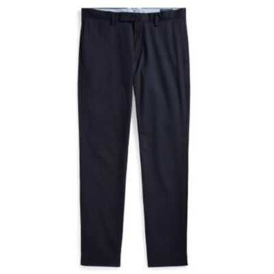 Ralph Lauren Stretch Slim Chino In Navy