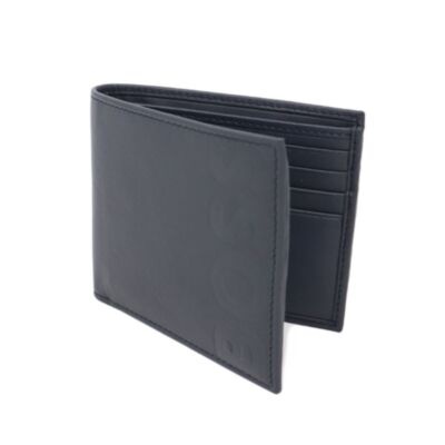 BOSS GBBM Leather Wallet/Card Set In Bla