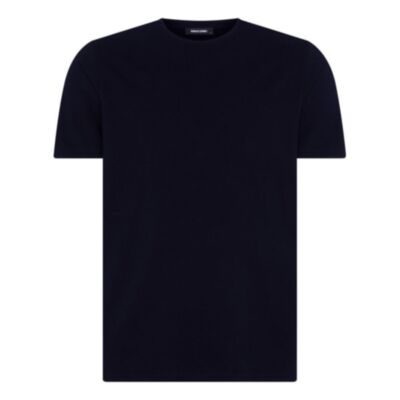 Remus Uomo Plain T-Shirt In Navy