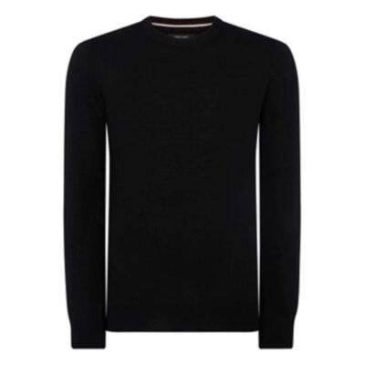 Remus Uomo Crew Nk Sweater Black