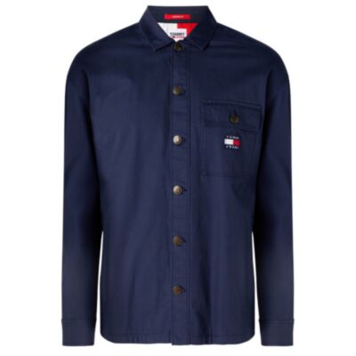 Tommy Jeans Solid Overshirt Navy