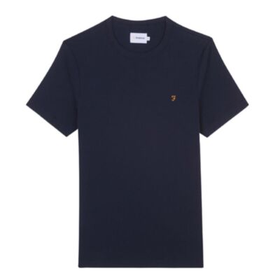 Farah Danny T-Shirt In True Navy