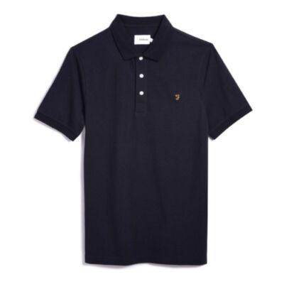 Farah Blanes SS Polo Black