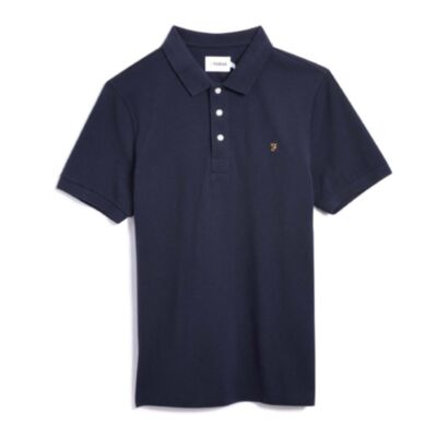 Farah Blanes SS Polo True Navy