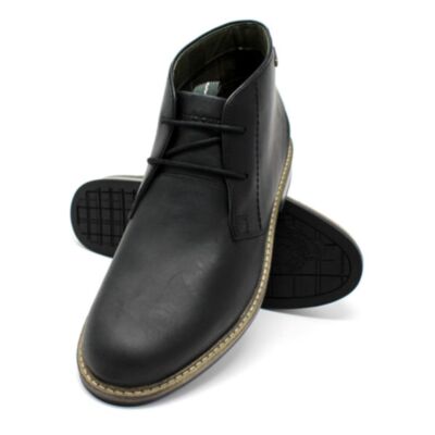 Barbour Readhead Leather Boot Black