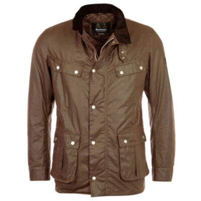 Barbour Tourer Duke Wax Jacket Bark