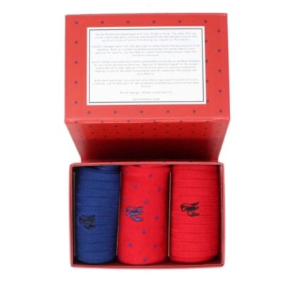 Swole Panda Red and Blue Gift Set - 3 Pa