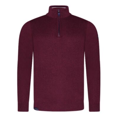 Ted Smith Stella Half Zip In Port Royal
