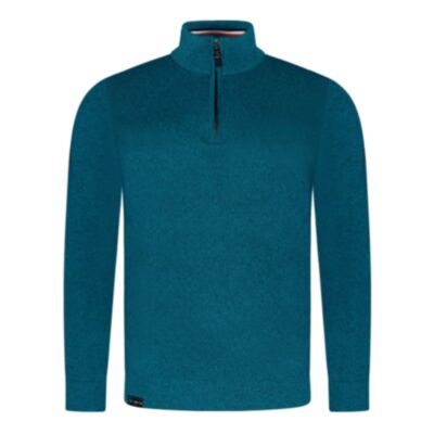 Ted Smith Stella 1/4 Zip In Saxon