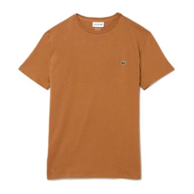 Lacoste Cotton Tee In Leafy