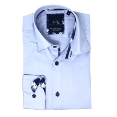 William Tailor Woven Shirt In Blue