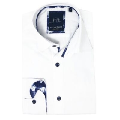 William Tailor Woven Shirt In White
