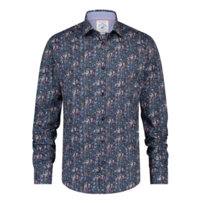 Fish Named Fred Broadway Shirt Blue