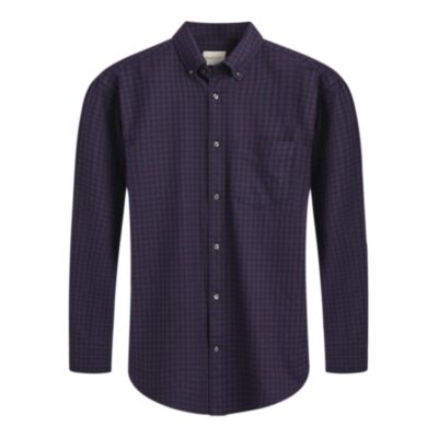 Gant Jaspe Gingham Shirt Plumped Red