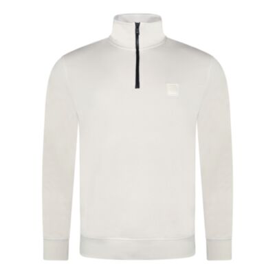 Boss Zetrust Half Zip Light Beige
