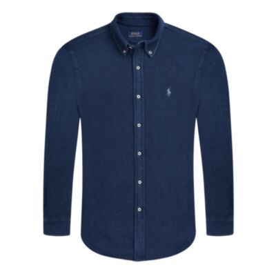 ralph Lauren LS Mesh Shirt Navy