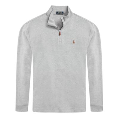Ralph Lauren Half Zip Sweat Andover Heather