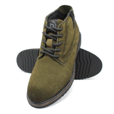 Bugatti Caj Suede Boot Dark Green