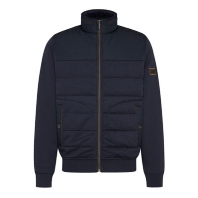 Bugatti Casual Knitted Sweat Jacket Navy