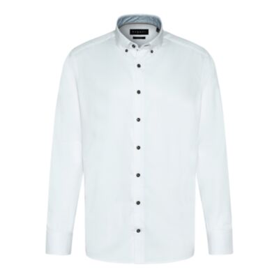 Bugatti Casual Solid Shirt White
