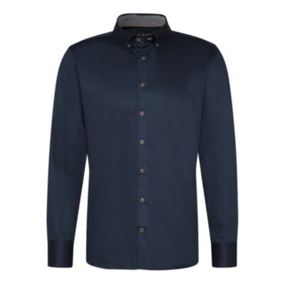 Bugatti Casual Solid Shirt Dark Navy