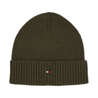 Tommy Hilfiger Flag Beanie Army Green