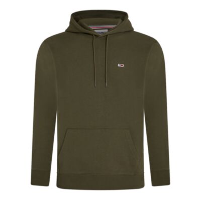 Tommy Jeans Reg Fleece Hoodie Olive