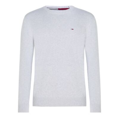 Tommy Jeans Essential Crew Nk Sweat Silver
