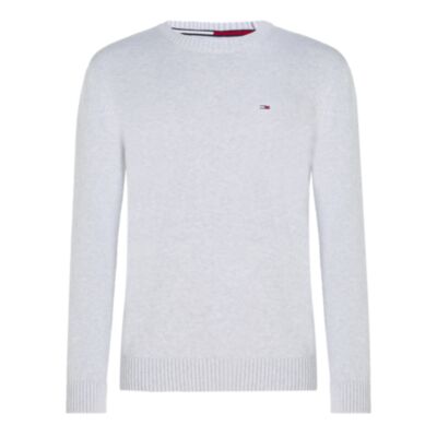 Tommy Jeans Essential Crew Nk Sweat Silver