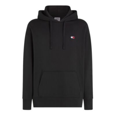 Tommy Jeans RLX Fit Badge Hoodie Black