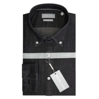Michael Kors Indigo Slim Shirt Grey