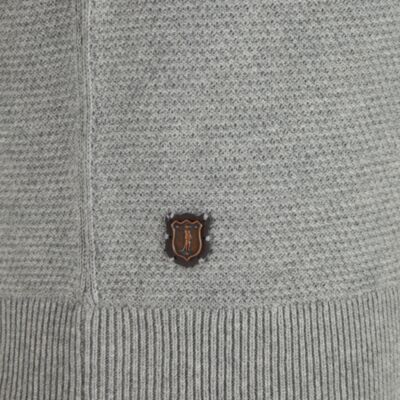 6Th Sense Embassy V Nk Knit Grey