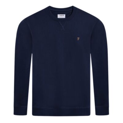 Farah Tim New Crew Sweater True Navy