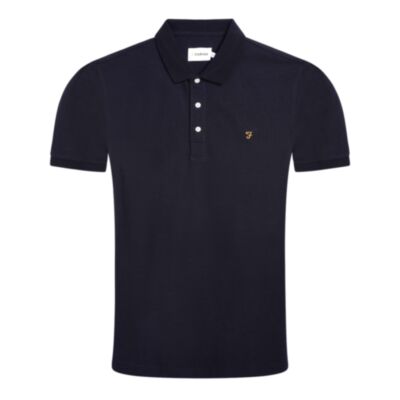 Farah Blanes SS Polo Black