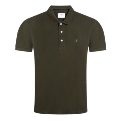 Farah Blanes SS Polo Evergreen