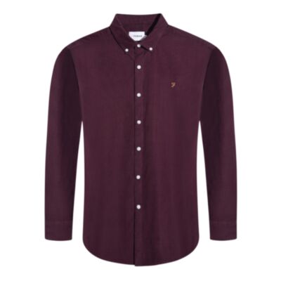 Farah Fontella Cord Shirt In Farah Red