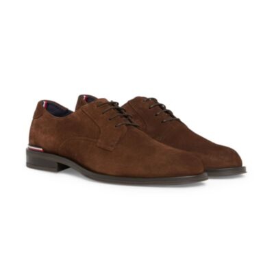 Tommy Hilfiger Suede Shoe Cocoa