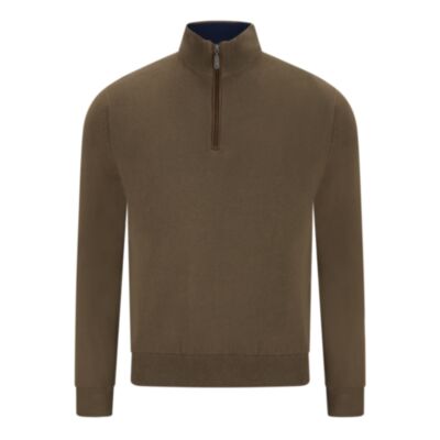 6Th Sense Harry 1/4 Zip Knit Morel
