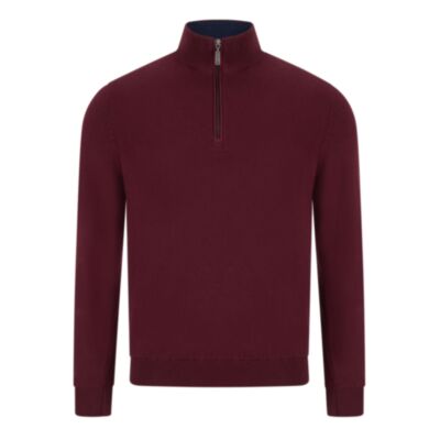 6Th Sense Harry 1/4 Zip Knit Tawny
