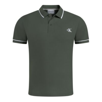 Calvin Klein Tipping Slim Polo Thyme