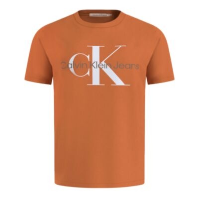 Calvin Klein Season Logo T-Shirt Burnt Clay