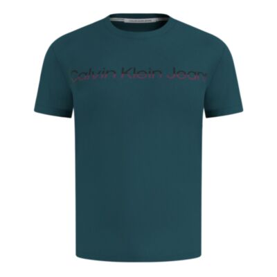 Calvin Klein Mixed Institutional Tee Amaranth Green