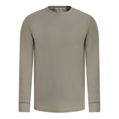 Calvin Klein LS Waffle Tee Plaza Taupe