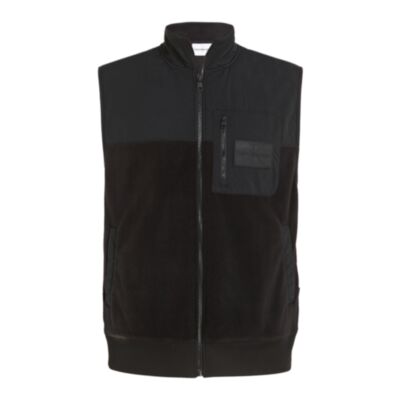 Calvin Klein Polar Fleece Vest Black