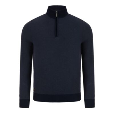 6Th Sense Jimmy 1/4 Zip Knit Night Shade