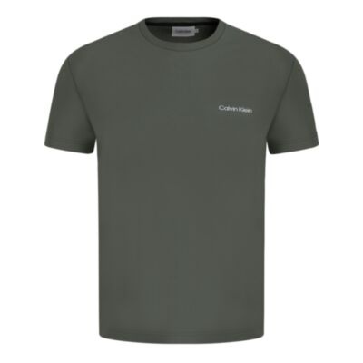 Calvin Klein Logo Interlock T-Shirt Thyme