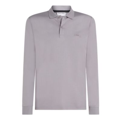 Calvin Klein Smooth Cotton LS Polo Sublu